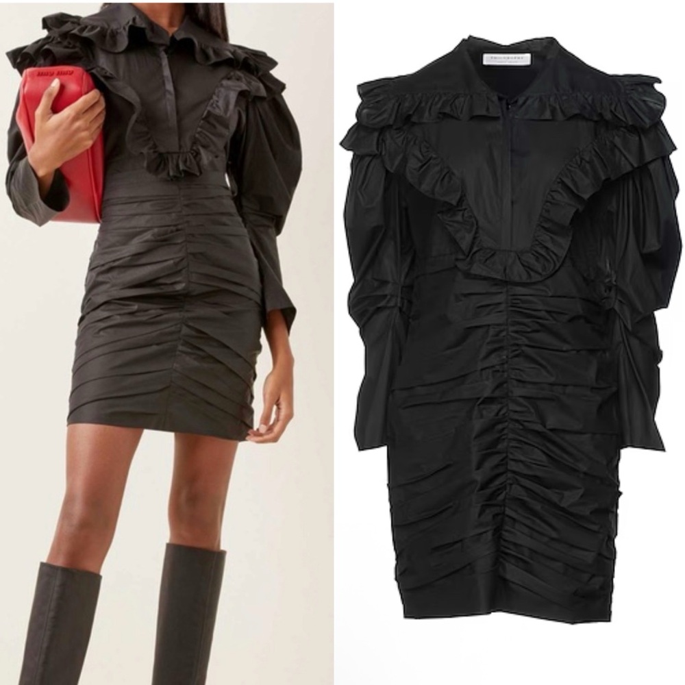 Philosophy di Lorenzo Serafini Ruched Mini Dress